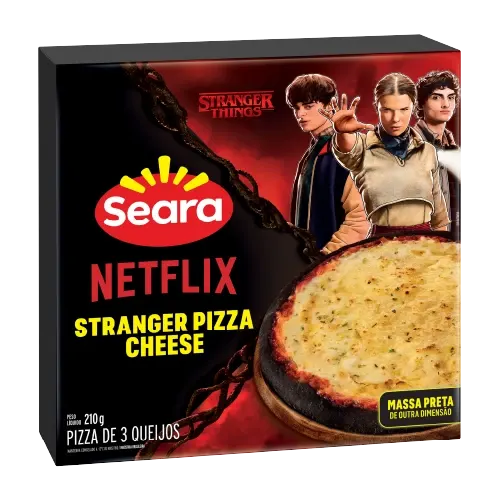 Stranger Pizza Cheese Seara Netflix 210g — Seara