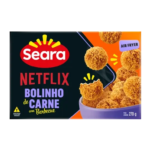 Bolinho de Carne Barbecue Seara Netflix — Seara
