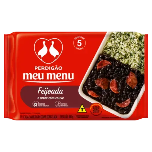 Feijoada Com Couve e Arroz PD Meu Menu 300g — Perdigão