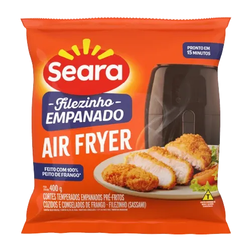 Filezinho Empanado Air Fryer 400g — Seara