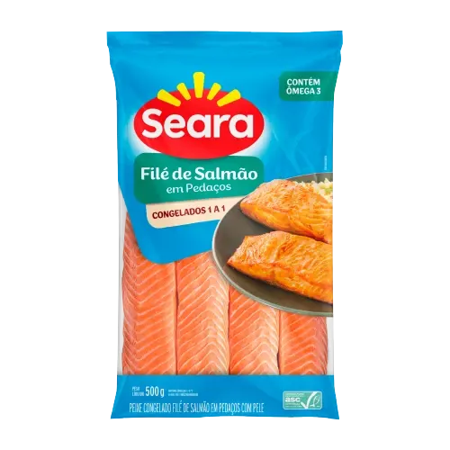 Filé de Salmão em Pedaços Seara 500g — Seara