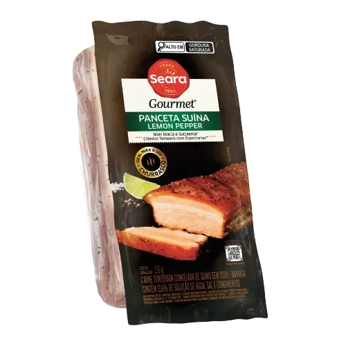 Panceta Suína com Lemon Pepper Seara Gourmet — Seara Gourmet