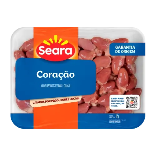 Coração de Frango Bandeja Resfriada Seara — Seara