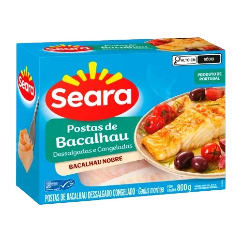 Postas de Bacalhau Seara 800g — Seara