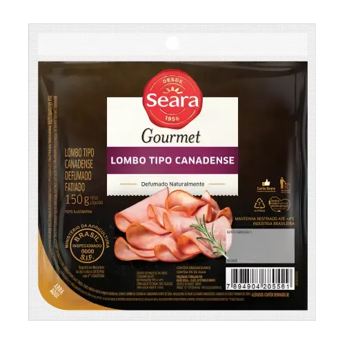 Lombo Canadense Fatiado Seara Gourmet 150g — Seara Gourmet