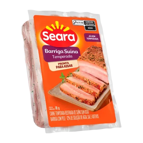 Barriga Suína Temperada Seara — Seara