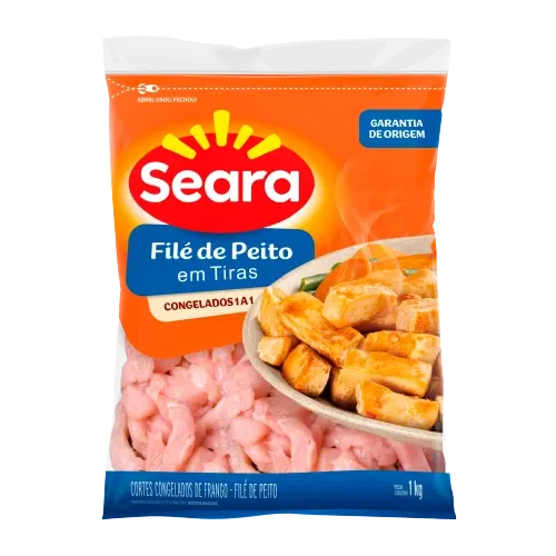 Filé de Peito em Tiras Seara 1kg — Seara