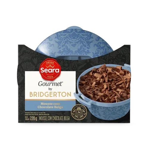 Panelinha Bridgerton Mousse com chocolate belga — Seara