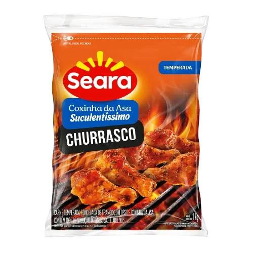 Coxinha da Asa Suculentíssimo Churrasco Seara 1kg — Seara