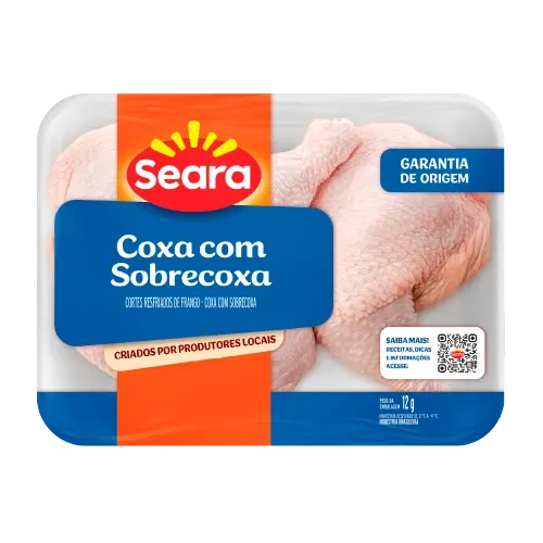 Coxa com Sobrecoxa Bandeja Resfriada Seara — Seara