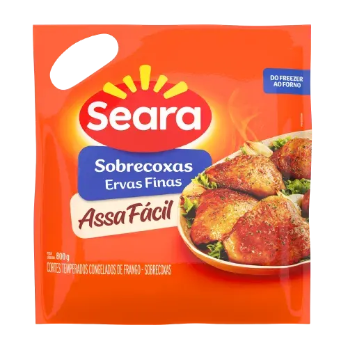 Sobrecoxa Temperada Seara Assa Fácil 800g — Seara