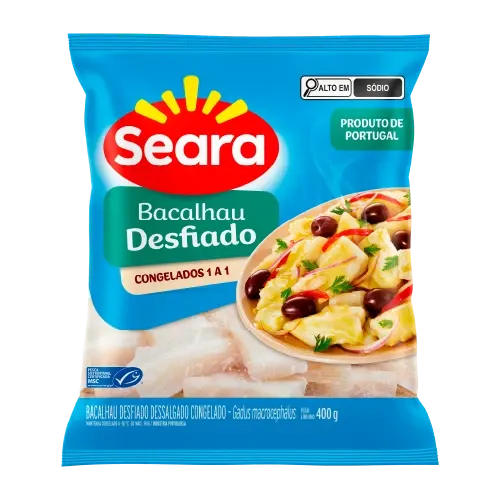 Bacalhau Desfiado Seara 400g — Seara