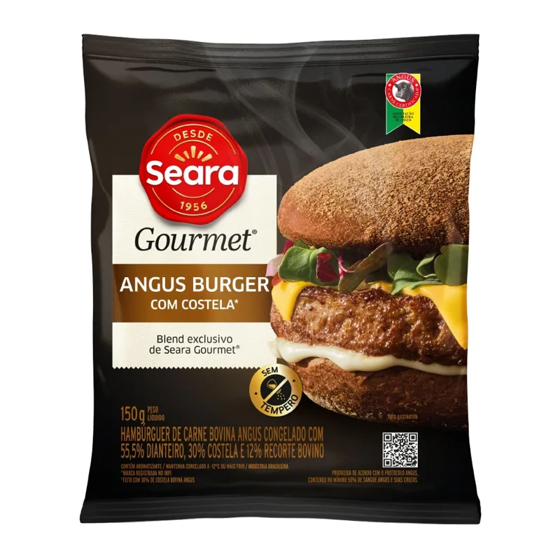 Angus Burger com Costela Seara Gourmet 150 g — Seara Gourmet