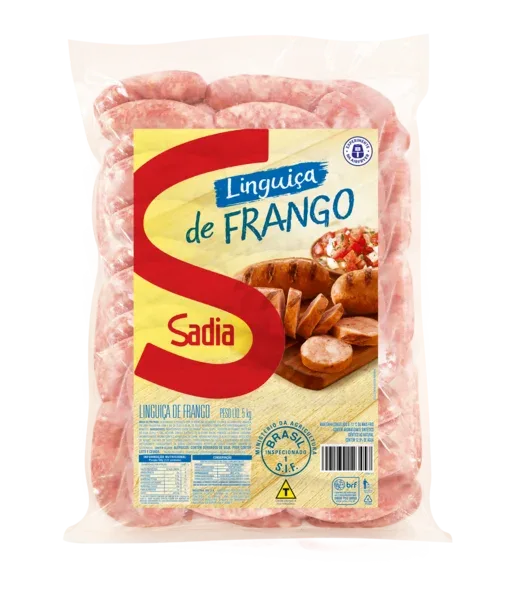 Linguiça de Frango Sadia 5kg -Caixa c/3 — Sadia