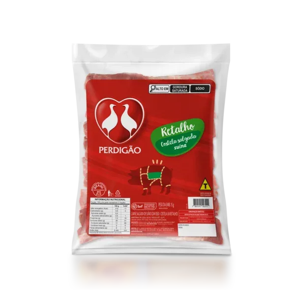 Costela Suína Retalho Salgada Perdigão Caixa 13kg — Perdigão