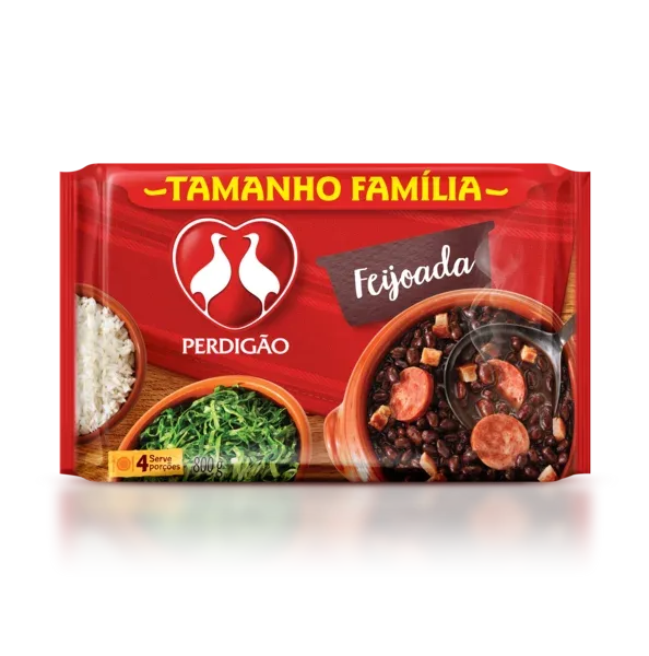 Feijoada Pronta Perdigão  0,8Kg -Caixa c/4 — Perdigão
