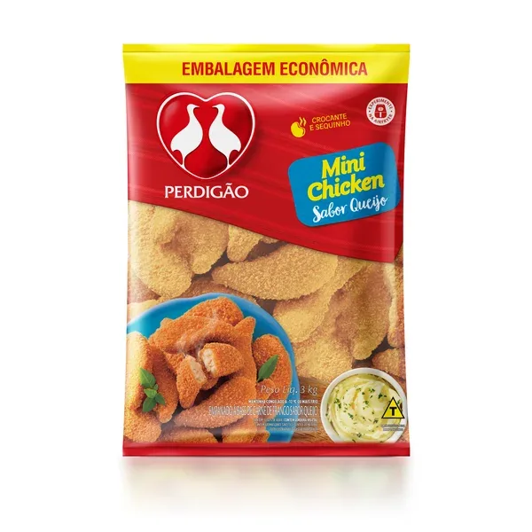 Mini Chicken Queijo Perdigão  3kg - Caixa com 2 — Perdigão