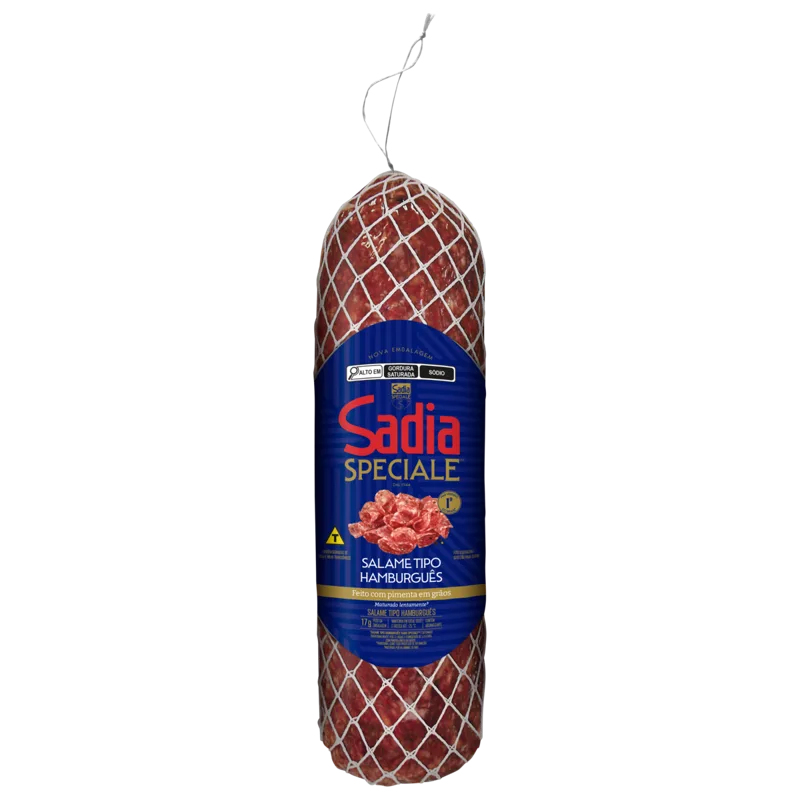 Salame Hamburguês Sadia Caixa 5,1 a 5,4kg — Sadia