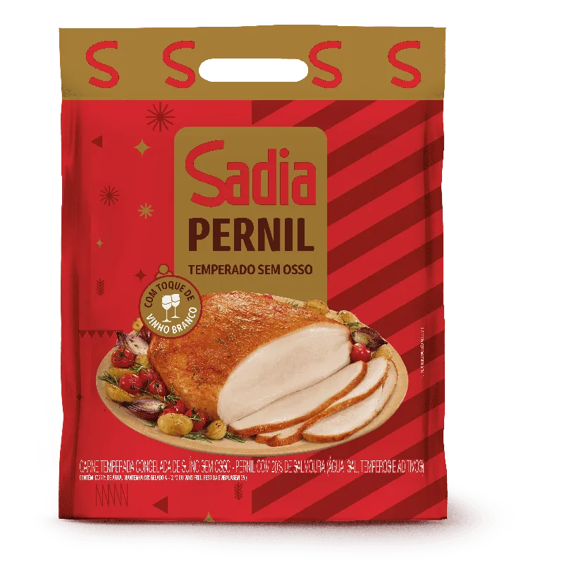 Pernil Desossado Temperado Sadia 2,4 kg a 3,6 kg — Sadia