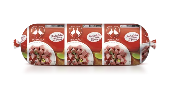 Mortadela Perdigão Mista sem Cubos de Gordura 400g -Caixa c/15 — Perdigão