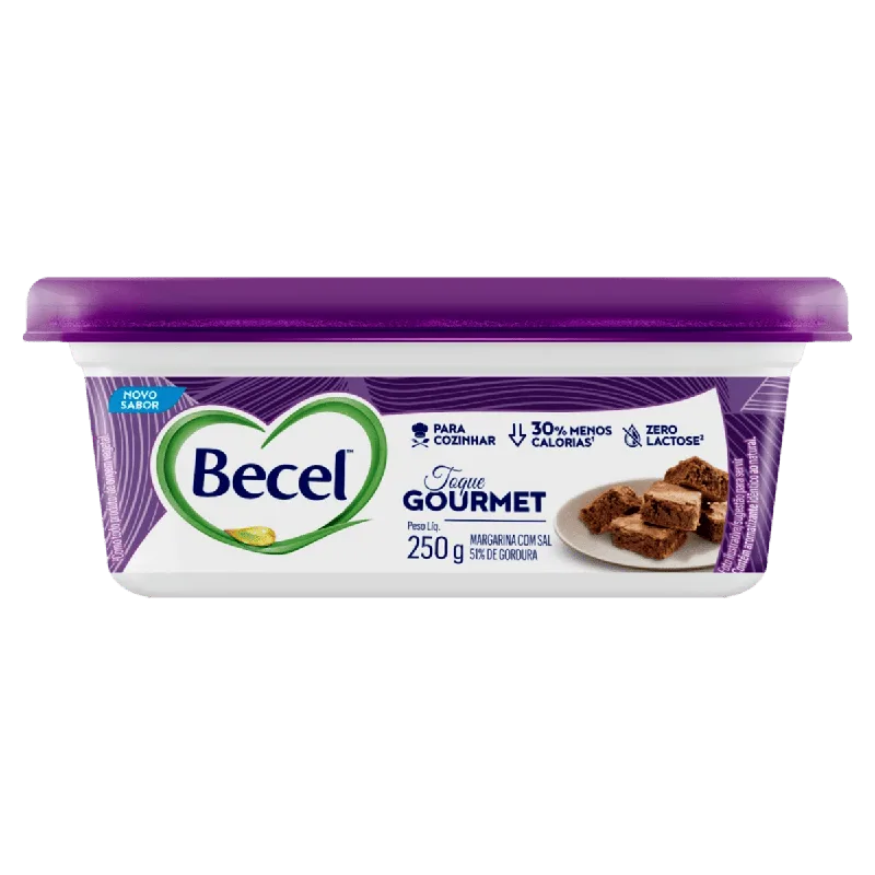 Margarina com Sal Zero Lactose Becel Toque Gourmet Pote 1kg — Becel