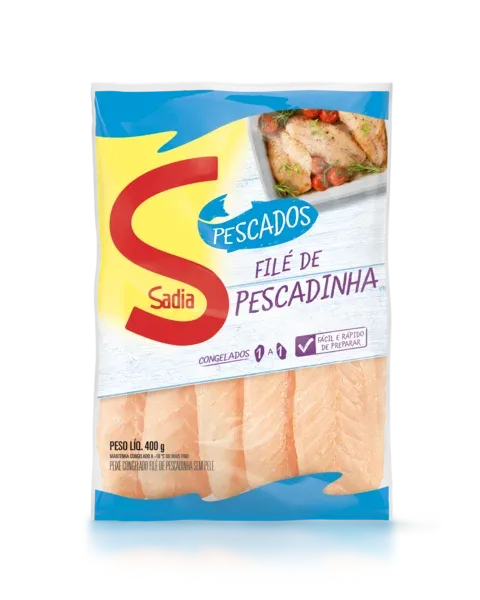 Filé de Pescadinha Sadia 400g -Caixa c/25 — Sadia