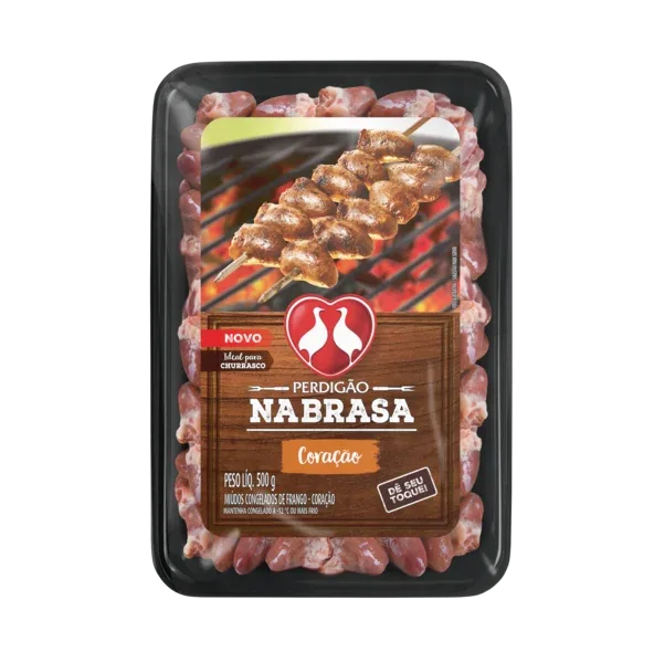 Coração Frango Na Brasa 500g - Caixa c/20 — Na Brasa