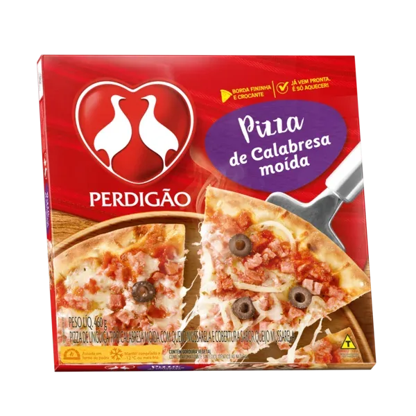 Pizza Calabresa Moída Perdigão 460g — Perdigão