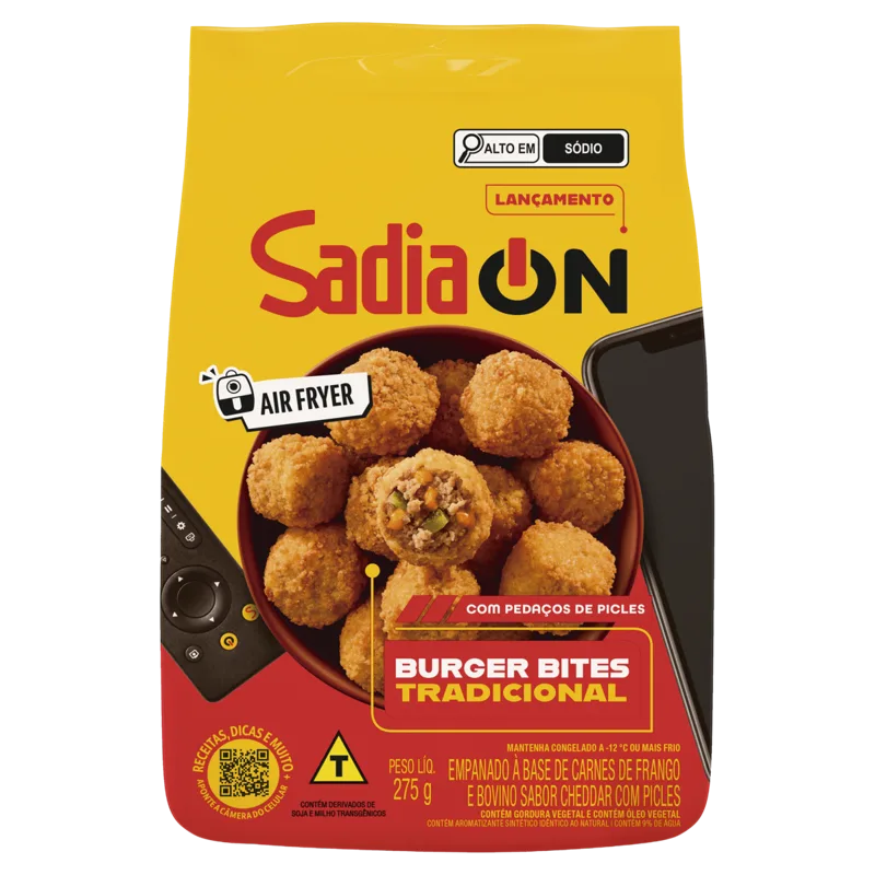 Burguer Bites Tradicional - 275g Sadia On — Sadia