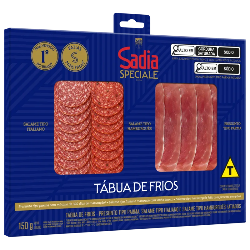 MIX CURADOS SADIA SPECIALE 150G — Sadia Speciale