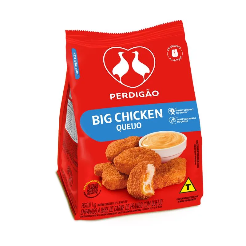 Big Chicken com Queijo Perdigão 1kg -Caixa c/3 — Perdigão