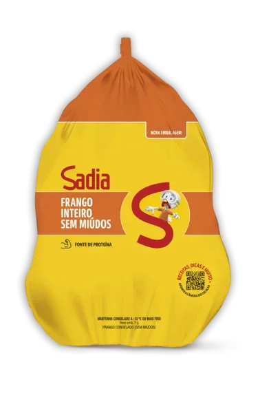 Frango sem Miúdos Sadia 1,3Kg -Caixa c/10 — Sadia
