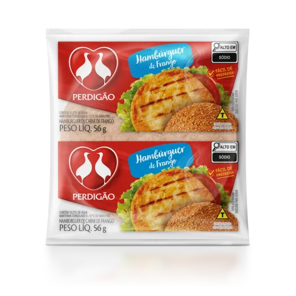 Hambúrguer de Frango Perdigão Caixa 2kg — Perdigão