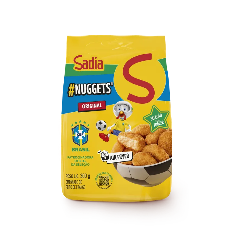 Nuggets Tradicional Sadia 300g -Caixa c/16 — Sadia