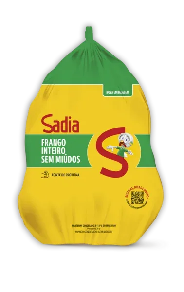 Frango sem Miúdos Sadia 1,1Kg -Caixa c/10 — Sadia