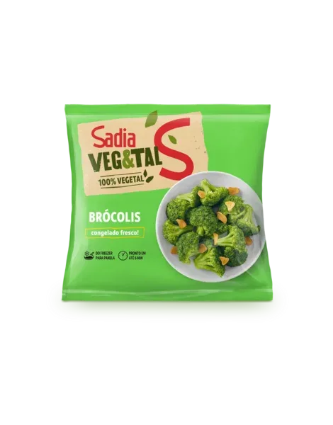 Brócolis Congelado Sadia Veg&Tal  300g -Caixa c/12 — Sadia Veg&Tal