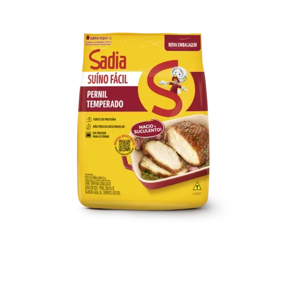 Pernil Suíno Temperado Sadia Assa Fácil Caixa 6kg — Sadia
