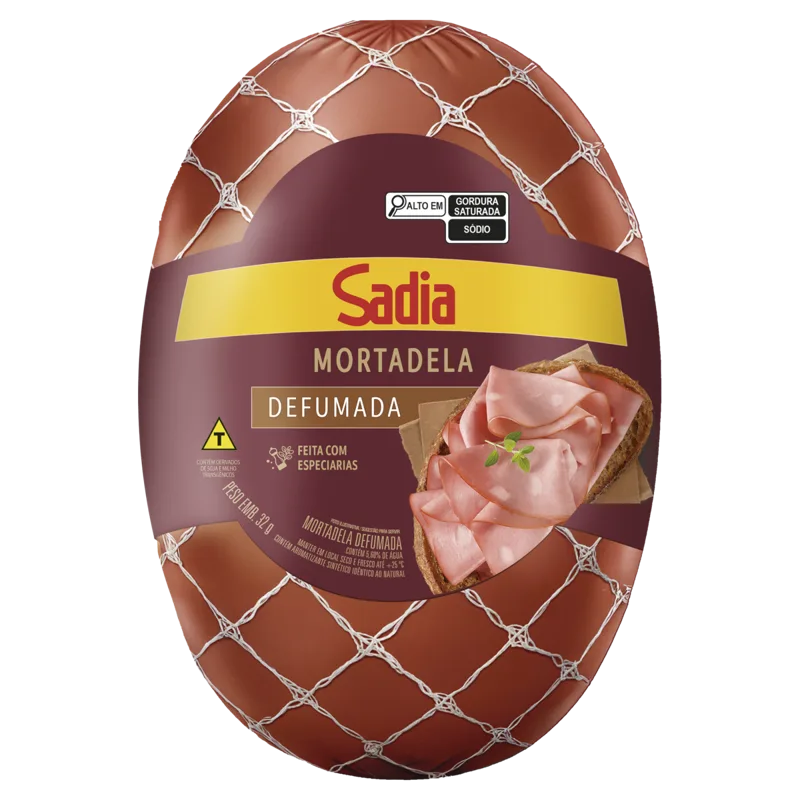 MORTADELA DEFUMADA SADIA — Sadia