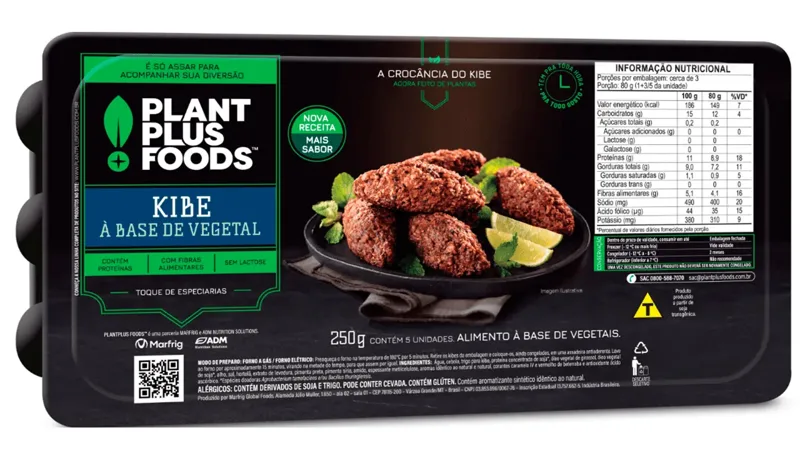 Kibe Vegetal Plantplus Foods Bandeja 250g 5 Unidades - Caixa c/12 — Plant Plus