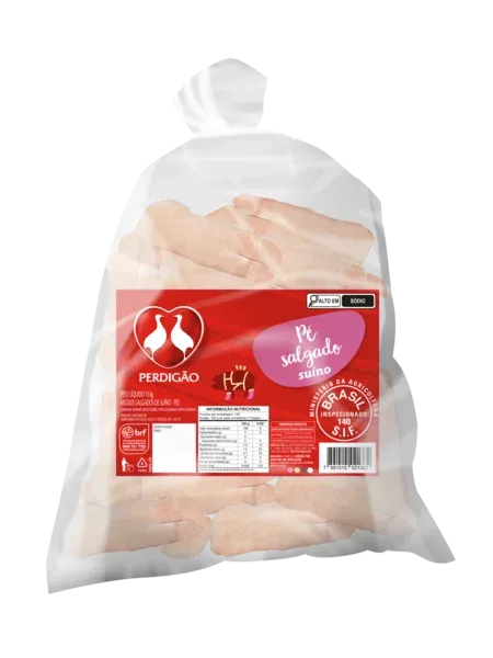 Pé Suíno Salgado Perdigão 13kg -Caixa c/1 — Perdigão