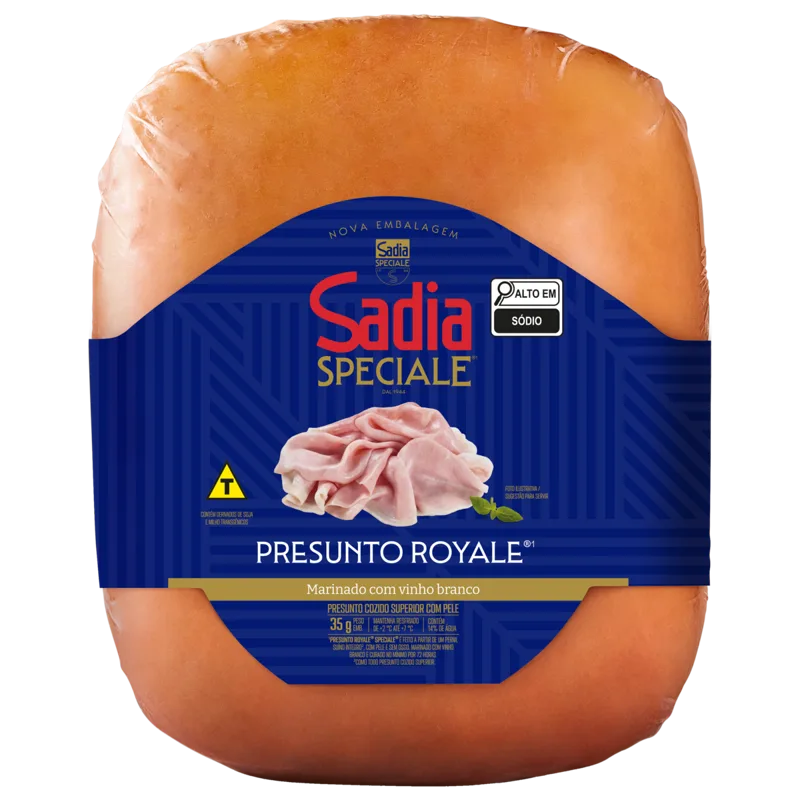 Presunto Royale Cozido Sadia Speciale - Caixa c/1 — Speciale