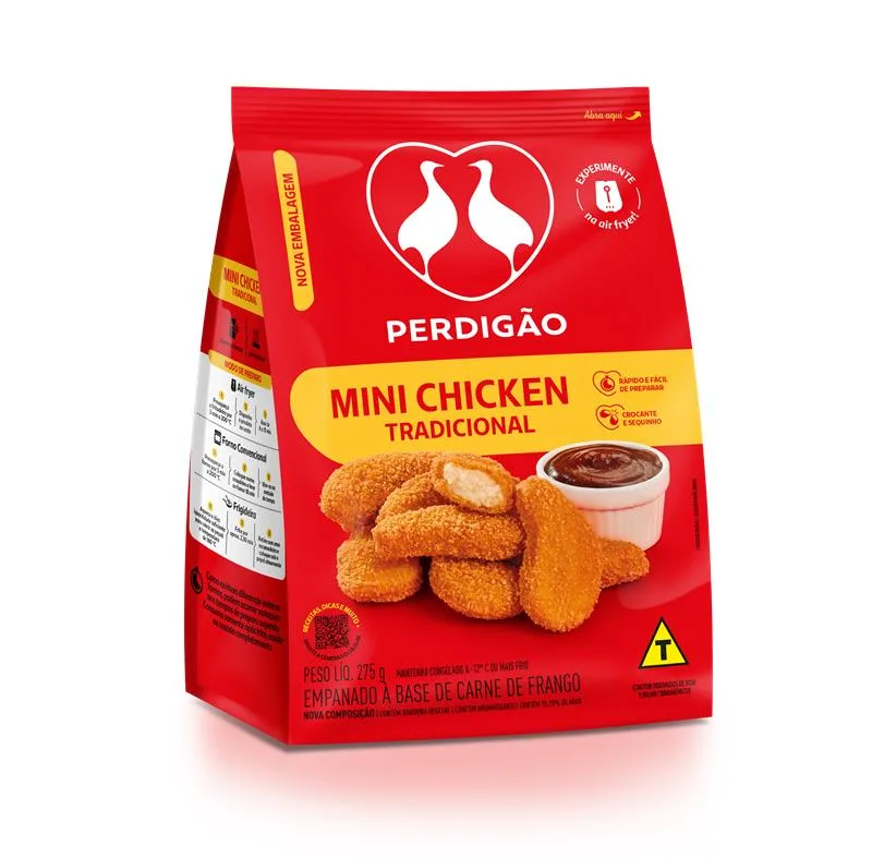 Mini Chicken Tradicional Perdigão 275g -Caixa c/15 — Perdigão