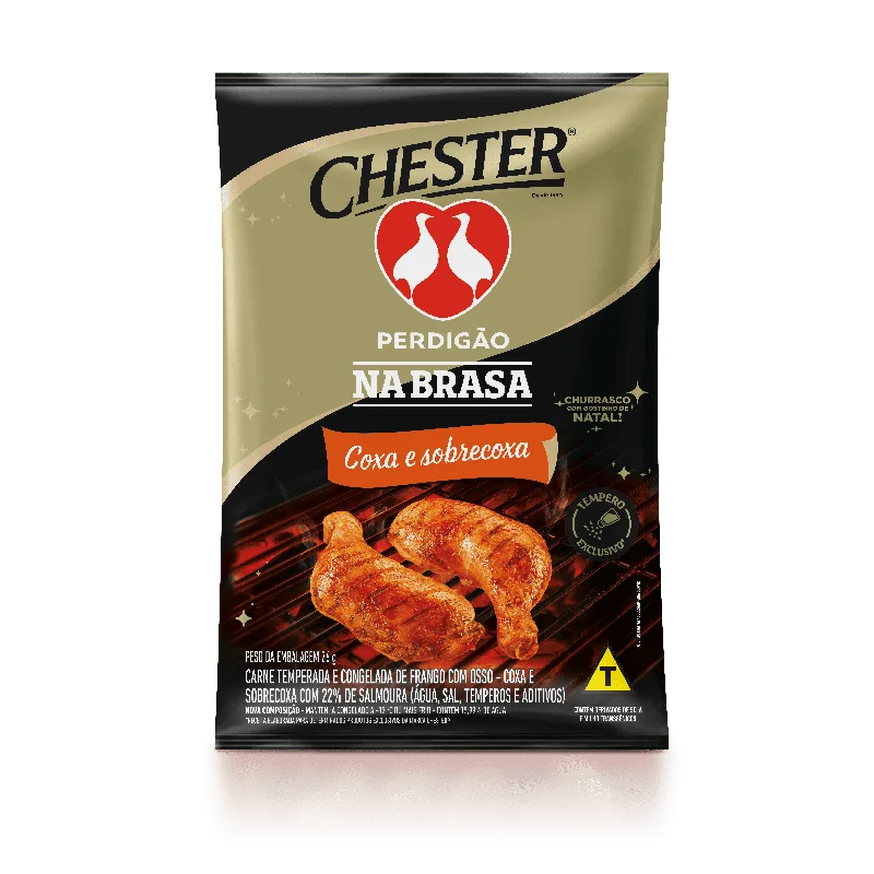 Coxa e Sobrecoxa Chester Na Brasa 1,5 kg a 2,0 kg — Perdigão