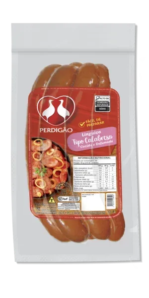 Linguiça Tipo Calabresa Defumada Perdigão 1kg -Caixa c/18 — Perdigão