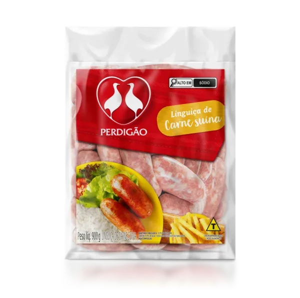 Linguiça de Carne Suína Perdigão 900g -Caixa c/12 — Perdigão