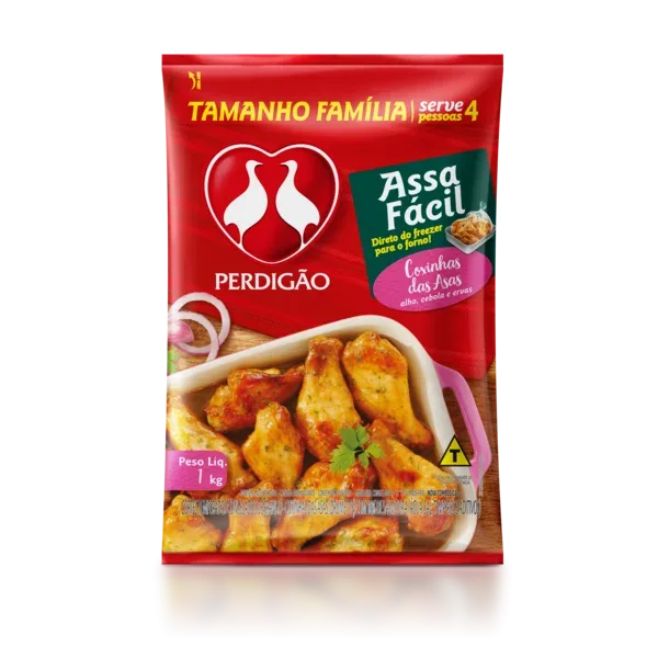 Coxinha da Asa de Frango Assa Fácil Perdigão 1kg -Caixa c/6 — Perdigão