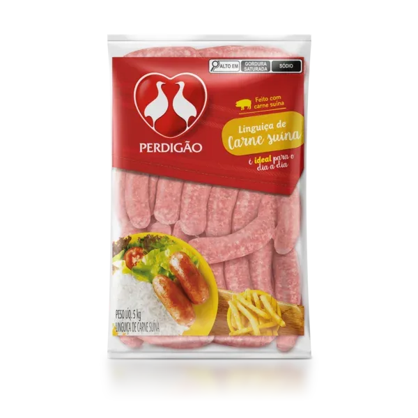 Linguiça de Carne Suína Perdigão 5kg -Caixa c/4 — Perdigão