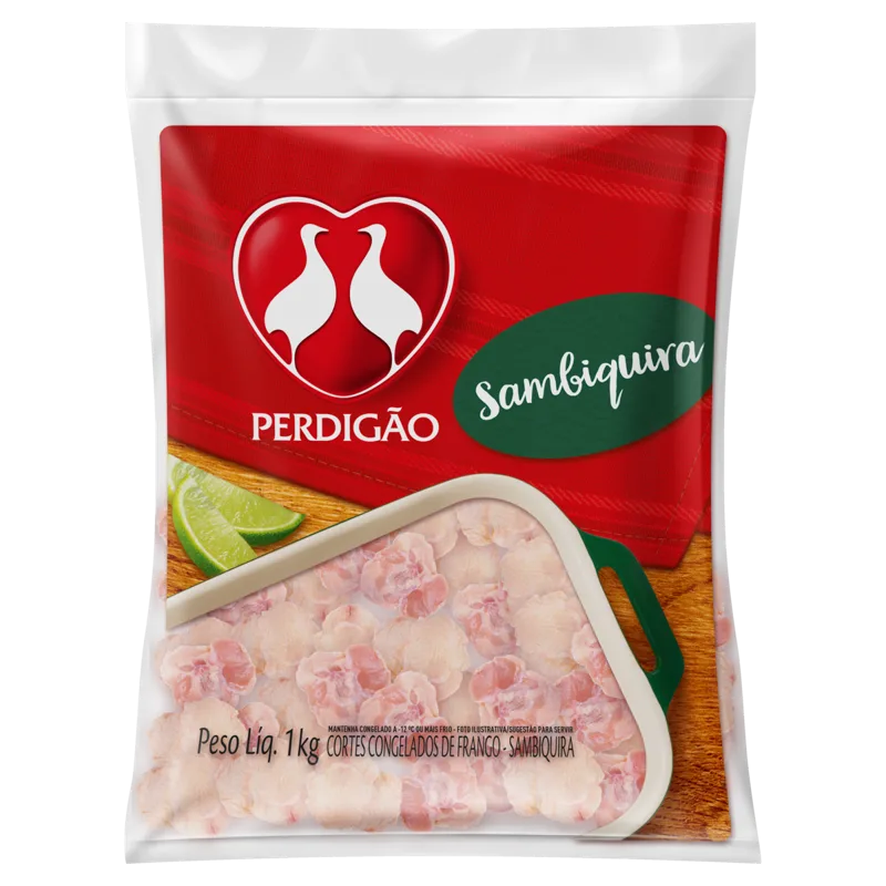 Sambiquira de Frango Perdigão 1kg -Caixa c/16 — Perdigão
