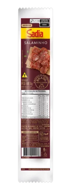 Salaminho Sadia 280g Caixa 5kg — Sadia