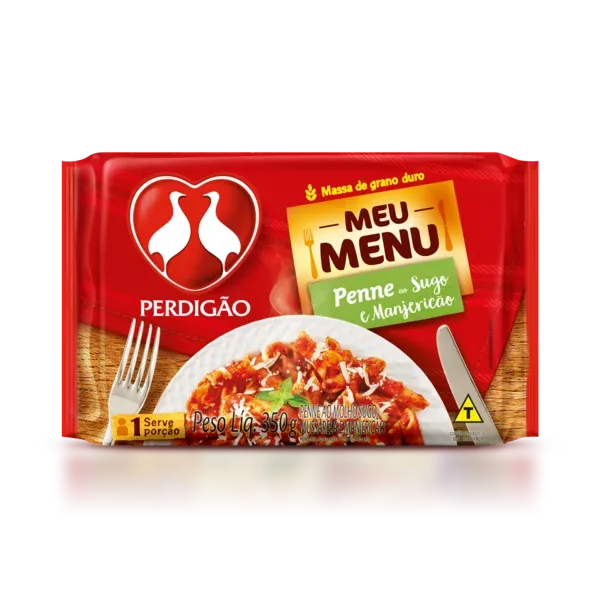 Penne Ao Sugo E Manjericao Congelado Perdigão 350g  -Caixa c/12 — Perdigão
